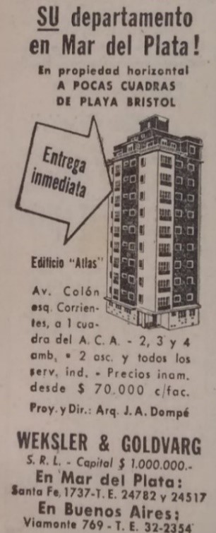 Vista De Mar Del Plata El Primer Boom De La Propiedad Horizontal 1948 1960 Estudios Del Habitat