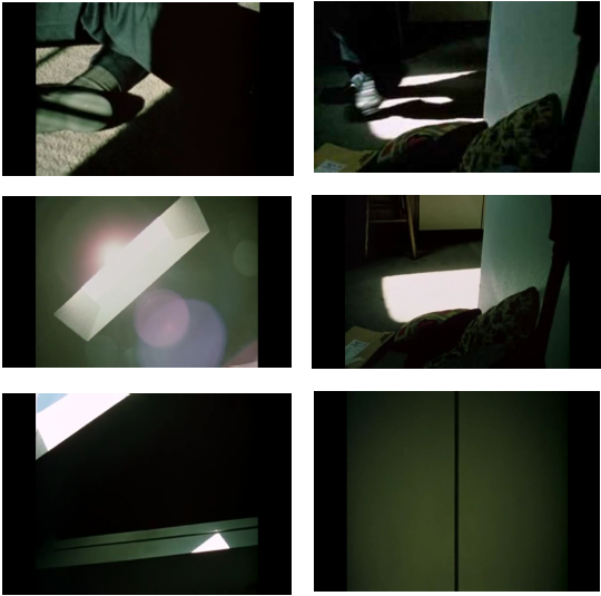 Fig
6 a 11 fotogramas recuperados del film I...dreaming (1988).