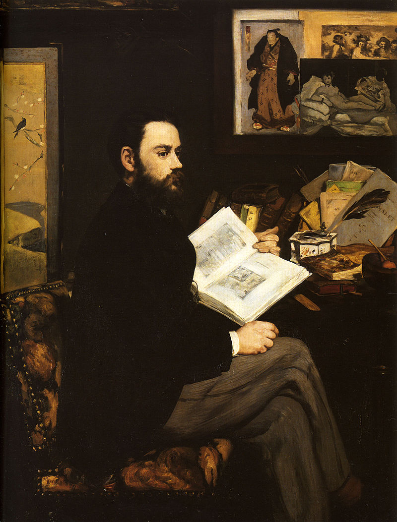 Retrato de Emile
Zola, 1868. Édouard Manet (1832 – 1883)