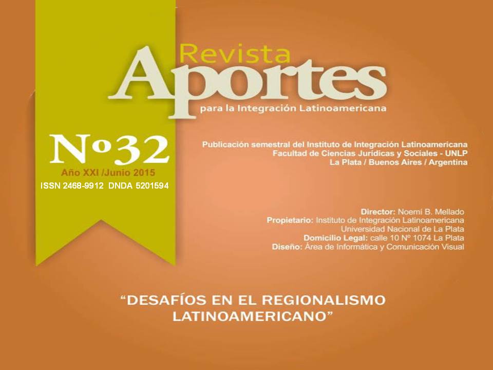 					Ver Núm. 32 (21): Desafíos en el regionalismo latinoamericano
				