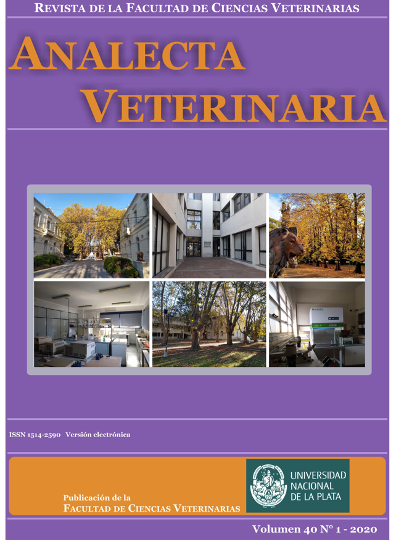 					Ver Vol. 40 Núm. 1 (2020): Analecta Veterinaria
				