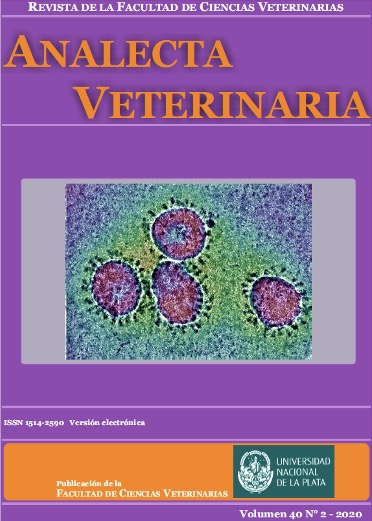 					Ver Vol. 40 Núm. 2 (2020): Analecta Veterinaria
				