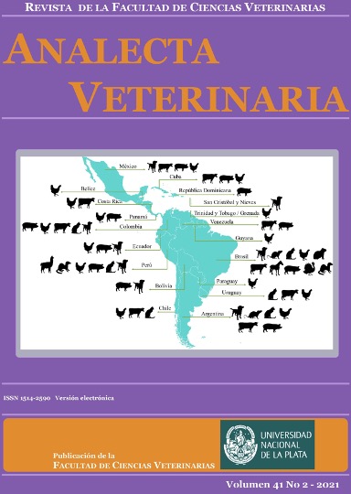					Ver Vol. 41 Núm. 2 (2021): Analecta Veterinaria
				