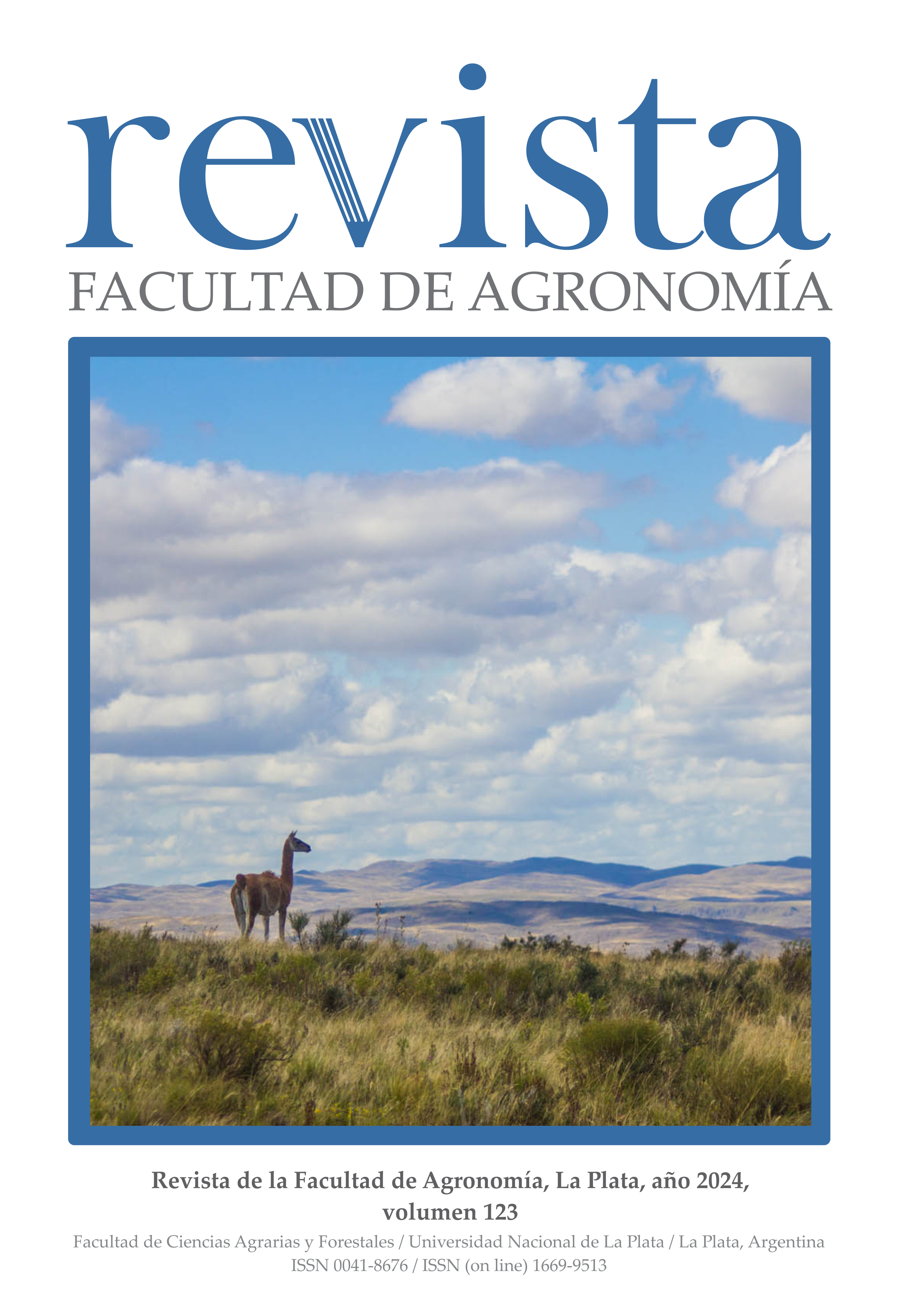 					Ver Vol. 123 Núm. 1 (2024): Revista de la Facultad de Agronomía
				